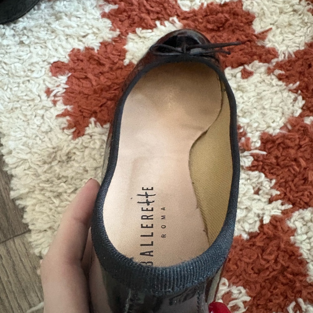 Ballerette Aventino Patent Heeled Flats - Picture 5 of 9